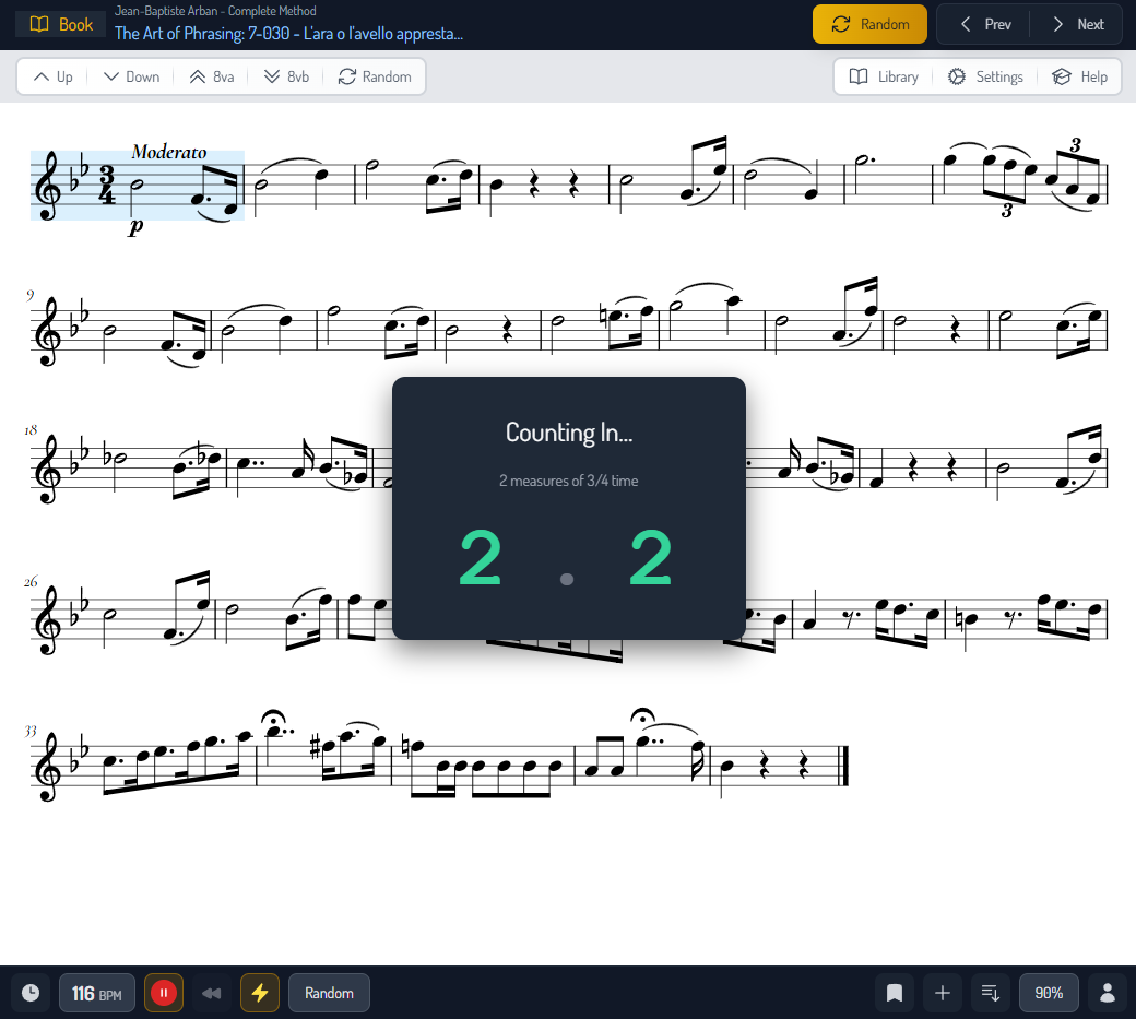 Practice.farm Interface